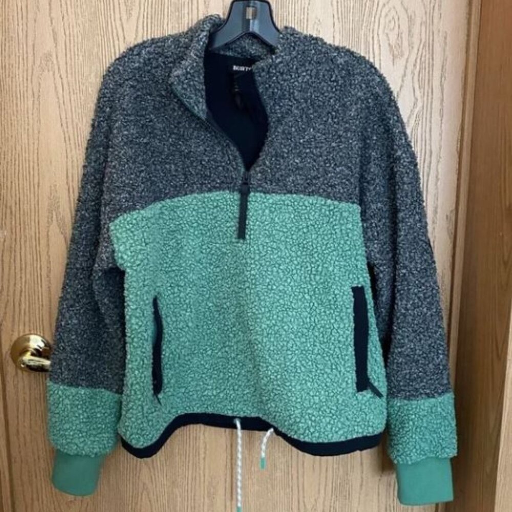 Nearly New Women's Burton Larosa Quarter-Zip Sherpa Fleece - Size M
